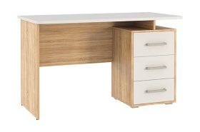 Стол компьютерный 1200 Лайт-2 дуб сонома/белый в Лангепасе - langepas.mebel-tymen.ru | фото