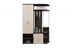 Прихожая Домино венге/дуб млечный в Лангепасе - langepas.mebel-tymen.ru | фото