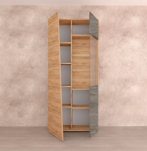 Аллегро-10 Шкаф двухдверный(со стеклом) Диал в Лангепасе - langepas.mebel-tymen.ru | фото