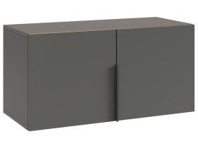 Антресоль двухдверная L800 Баско графит в Лангепасе - langepas.mebel-tymen.ru | фото