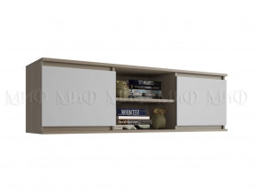 Антресоль Челси Белый глянец, дуб сонома в Лангепасе - langepas.mebel-tymen.ru | фото