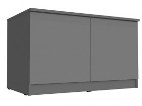 Антресоль-тумба Челси Графит в Лангепасе - langepas.mebel-tymen.ru | фото