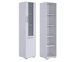 Стеллаж Лайт-2 белый/белый в Лангепасе - langepas.mebel-tymen.ru | фото