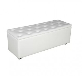 Банкетка Монако-2 (белый) в Лангепасе - langepas.mebel-tymen.ru | фото