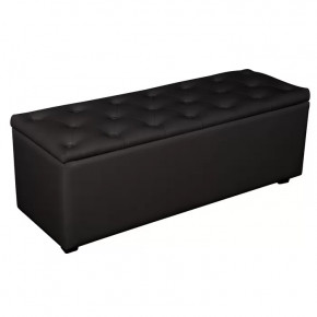 Банкетка Монако-2 (черный) в Лангепасе - langepas.mebel-tymen.ru | фото