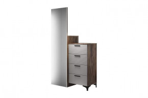 Брента Комод с зеркалом Жемчуг в Лангепасе - langepas.mebel-tymen.ru | фото