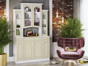 Буфет 4-х створчатый Констанция Фисташка, Мускат в Лангепасе - langepas.mebel-tymen.ru | фото