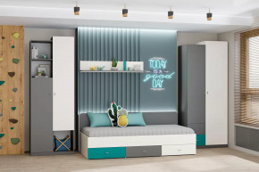 Детская Клео ОК-1, графит, миндаль, океан Диал в Лангепасе - langepas.mebel-tymen.ru | фото