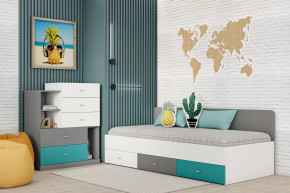 Детская Клео ОК-4, графит, миндаль, океан Диал в Лангепасе - langepas.mebel-tymen.ru | фото