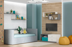 Детская Клео ОК-6, графит, миндаль, океан Диал в Лангепасе - langepas.mebel-tymen.ru | фото