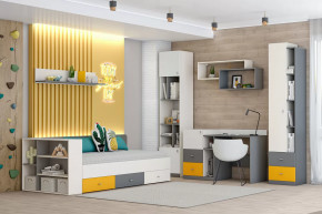 Детская Клео С-2, графит, миндаль, солнечный Диал в Лангепасе - langepas.mebel-tymen.ru | фото