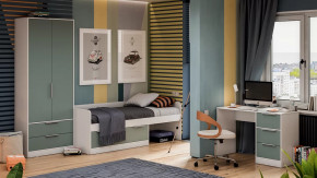 Детская «Марли» Белый, Серо-голубой в Лангепасе - langepas.mebel-tymen.ru | фото