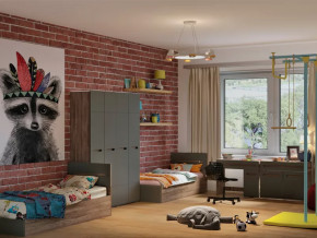 Детская Наоми графит нубук в Лангепасе - langepas.mebel-tymen.ru | фото