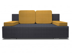 Диван Анри Shaggy Grafit-Shaggy Mustard кат. 2 в Лангепасе - langepas.mebel-tymen.ru | фото