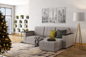 Диван АТЛАНТ угловой со столиком Neo 8 кэмэл в Лангепасе - langepas.mebel-tymen.ru | фото