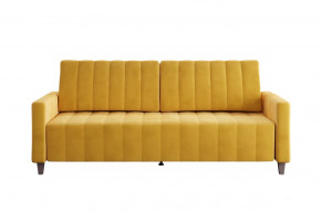 Диван-кровать Марк Модель 054 Велюр Ультра Мустард в Лангепасе - langepas.mebel-tymen.ru | фото