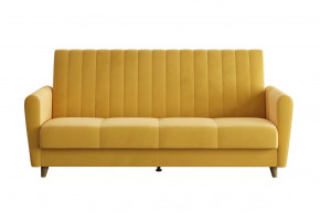 Диван-кровать Монако Модель 002 Велюр Ультра Мустард в Лангепасе - langepas.mebel-tymen.ru | фото