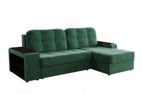 Диван-кровать угловой Дубай Модель 011 Велюр Ультра форест в Лангепасе - langepas.mebel-tymen.ru | фото