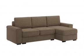 Диван-кровать угловой "Леон" песчаный в Лангепасе - langepas.mebel-tymen.ru | фото