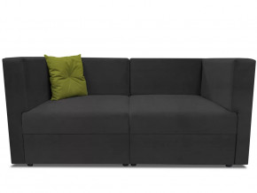 Диван модульный прямой Бергамо две секции Dream Grafit кат. 3 в Лангепасе - langepas.mebel-tymen.ru | фото