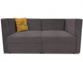 Диван модульный прямой Бергамо две секции Dream Grey кат. 3 в Лангепасе - langepas.mebel-tymen.ru | фото