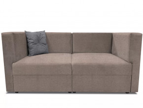 Диван модульный прямой Бергамо две секции Savana Plus Mocca кат. 1 в Лангепасе - langepas.mebel-tymen.ru | фото