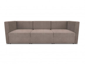 Диван модульный прямой Бергамо три секции Savana Plus Mocca кат. 1 в Лангепасе - langepas.mebel-tymen.ru | фото