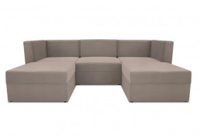 Диван модульный угловой Бергамо пять секций Dream beige кат. 3 в Лангепасе - langepas.mebel-tymen.ru | фото