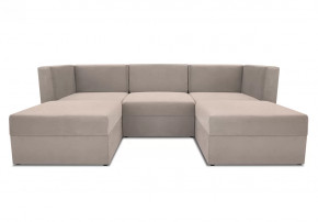 Диван модульный угловой Бергамо пять секций Savana plus Ivory кат. 1 в Лангепасе - langepas.mebel-tymen.ru | фото