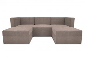 Диван модульный угловой Бергамо пять секций Savana plus Mocca кат. 1 в Лангепасе - langepas.mebel-tymen.ru | фото