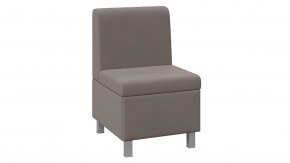 Диван прямой малый «Каир» Исп.2 Велюр Camaro 05 (мокко) в Лангепасе - langepas.mebel-tymen.ru | фото