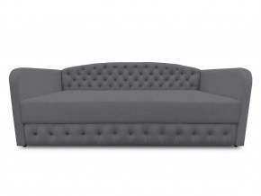 Диван-софа Гарвард-2 с каретной стяжкой Bingo Grafit кат.1 в Лангепасе - langepas.mebel-tymen.ru | фото