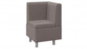 Диван угловой «Каир» Исп.2 Велюр Camaro 05 (мокко) в Лангепасе - langepas.mebel-tymen.ru | фото