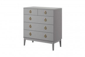 Фарго Комод 5 ящиков 890 Антрацит в Лангепасе - langepas.mebel-tymen.ru | фото