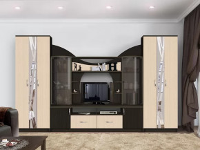 Гостиная Аллегро, вариант 5, венге Linum/дуб белфорт в Лангепасе - langepas.mebel-tymen.ru | фото