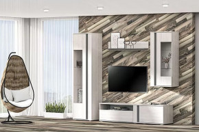 Гостиная Аллегро, вариант 7 Ясень анкор светлый/Графит в Лангепасе - langepas.mebel-tymen.ru | фото