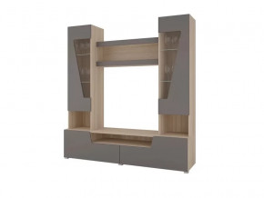 Гостиная Анталия 2 Сонома - Графит софт в Лангепасе - langepas.mebel-tymen.ru | фото