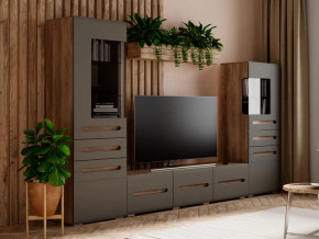 Гостиная Наоми графит нубук в Лангепасе - langepas.mebel-tymen.ru | фото