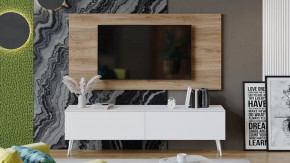 Гостиная «Порто» №2 Яблоня Беллуно, Белый софт в Лангепасе - langepas.mebel-tymen.ru | фото