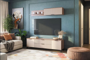 Гостиная Тоскана №1, дуб табачный/бисквит в Лангепасе - langepas.mebel-tymen.ru | фото