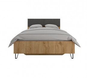 GRACE кровать LOZ120х200 (Дуб наварра/Графит) в Лангепасе - langepas.mebel-tymen.ru | фото