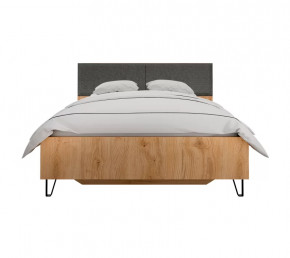 GRACE кровать LOZ160х200 (Дуб наварра/ Графит) в Лангепасе - langepas.mebel-tymen.ru | фото