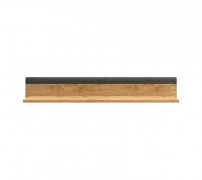 GRACE полка POL140 (Дуб наварра/Графит) в Лангепасе - langepas.mebel-tymen.ru | фото