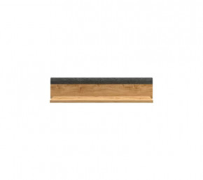 GRACE полка POL98 (Дуб наварра/Графит) в Лангепасе - langepas.mebel-tymen.ru | фото