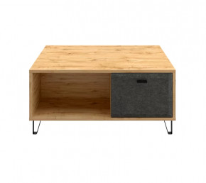 GRACE стол журнальный LAW2D (Дуб наварра/Графит) в Лангепасе - langepas.mebel-tymen.ru | фото