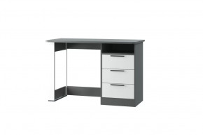 ГРЕЙ Стол письменный с ящиками (ш1200*г600*в800мм), Белый Бриллиант в Лангепасе - langepas.mebel-tymen.ru | фото