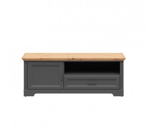 JASMIN тумба RTV1D1S (Графит/ Дуб артизан) в Лангепасе - langepas.mebel-tymen.ru | фото