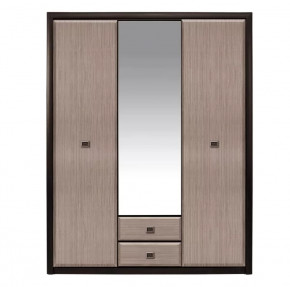 КОЕН шкаф с зеркалом SZF3D2S (Венге/Штрокс) в Лангепасе - langepas.mebel-tymen.ru | фото