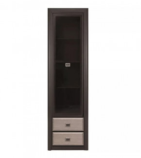 КОЕН шкаф-витрина REG1W2S (Венге/Штрокс) в Лангепасе - langepas.mebel-tymen.ru | фото