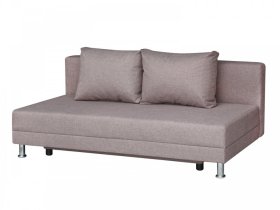 Диван Комфорт Лайт без подлокотников 2 подушки латте в Лангепасе - langepas.mebel-tymen.ru | фото